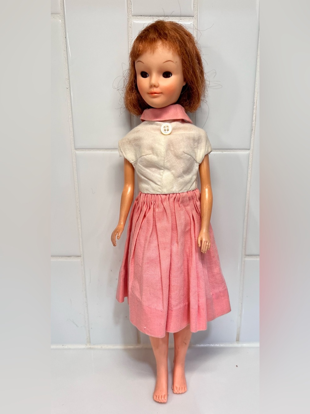 Vintage 1960s Uneeda Betsy McCall Teen Fashion Model Doll 11”  Original